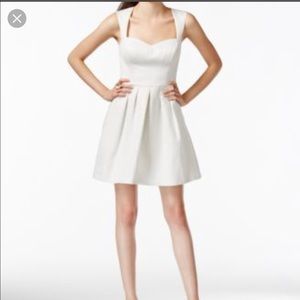 Guess Metallic Fit and Flare Dress